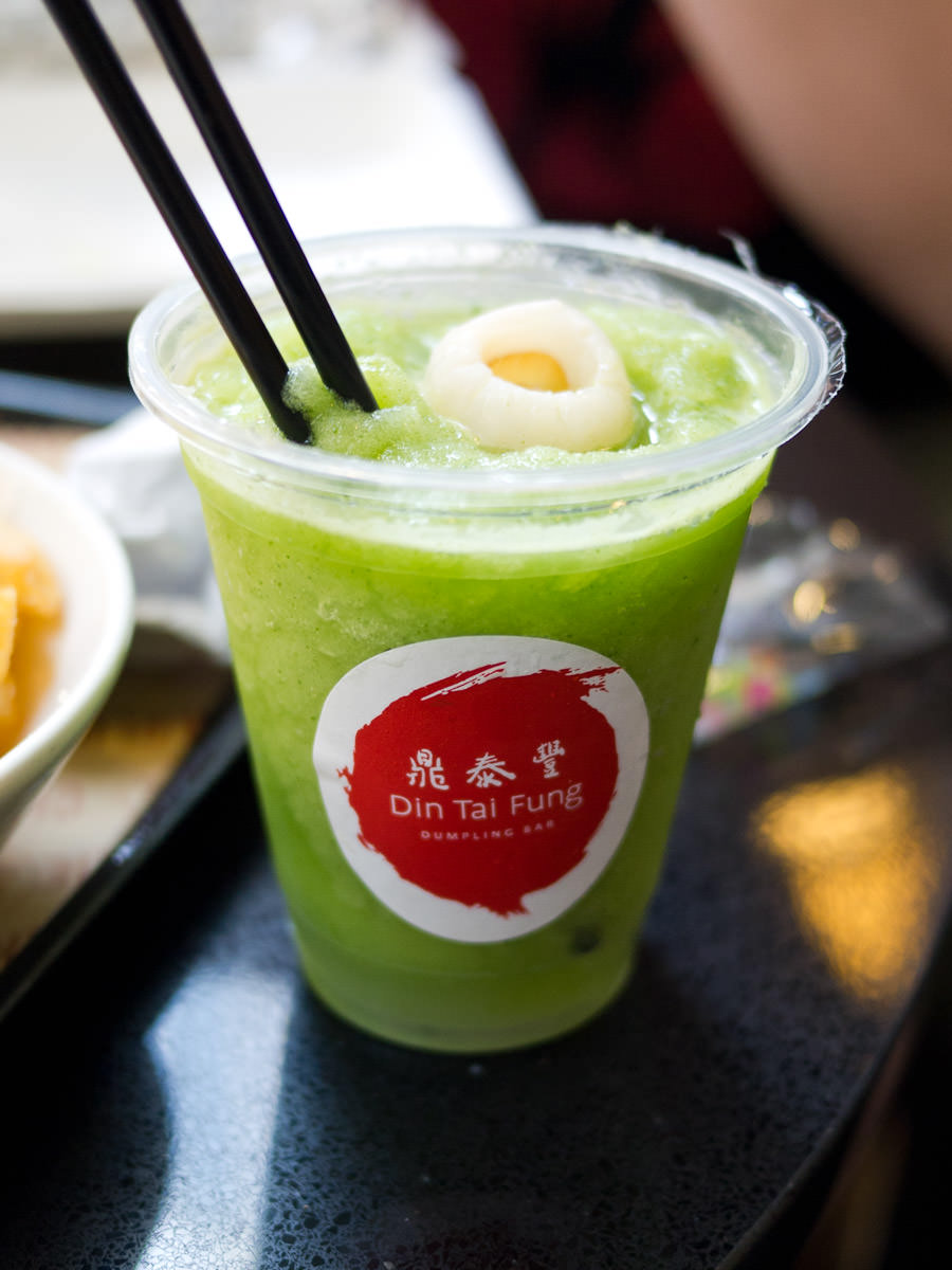 Lychee mint ice drink, Din Tai Fung