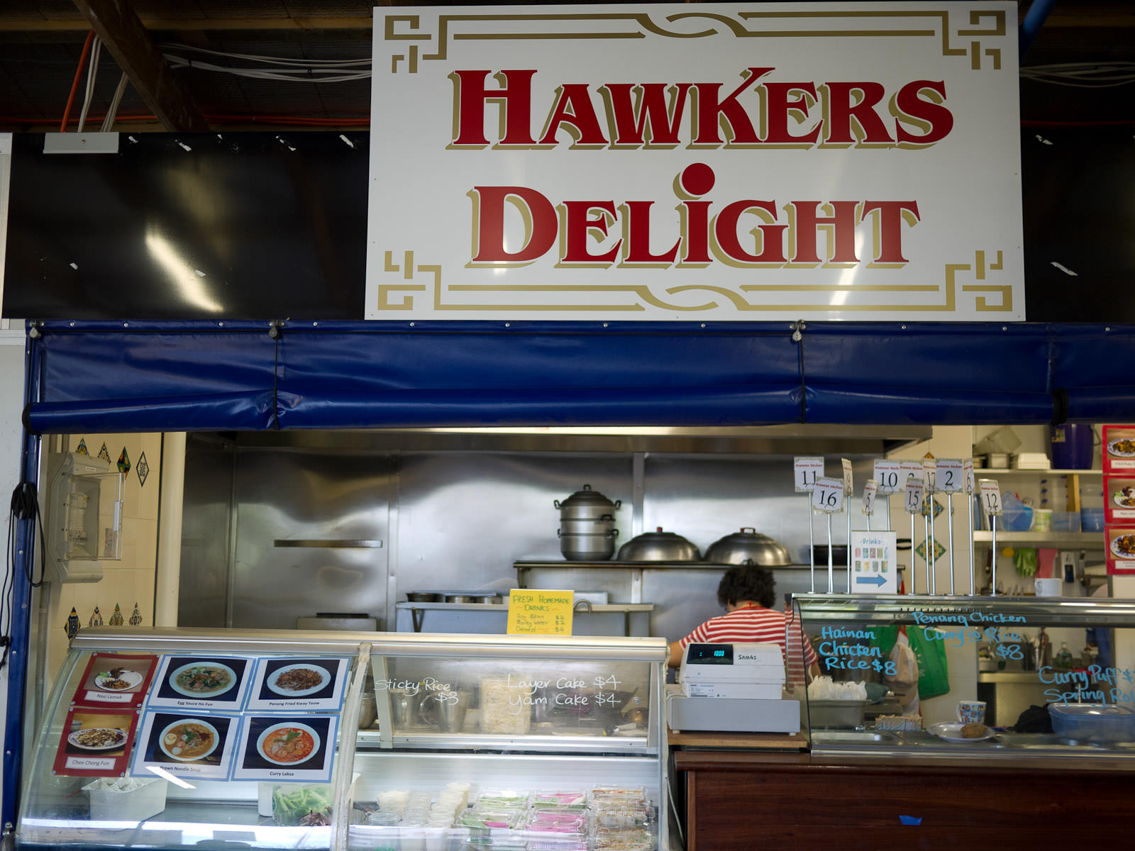 Hawkers Delight, Station St Markets, Subiaco