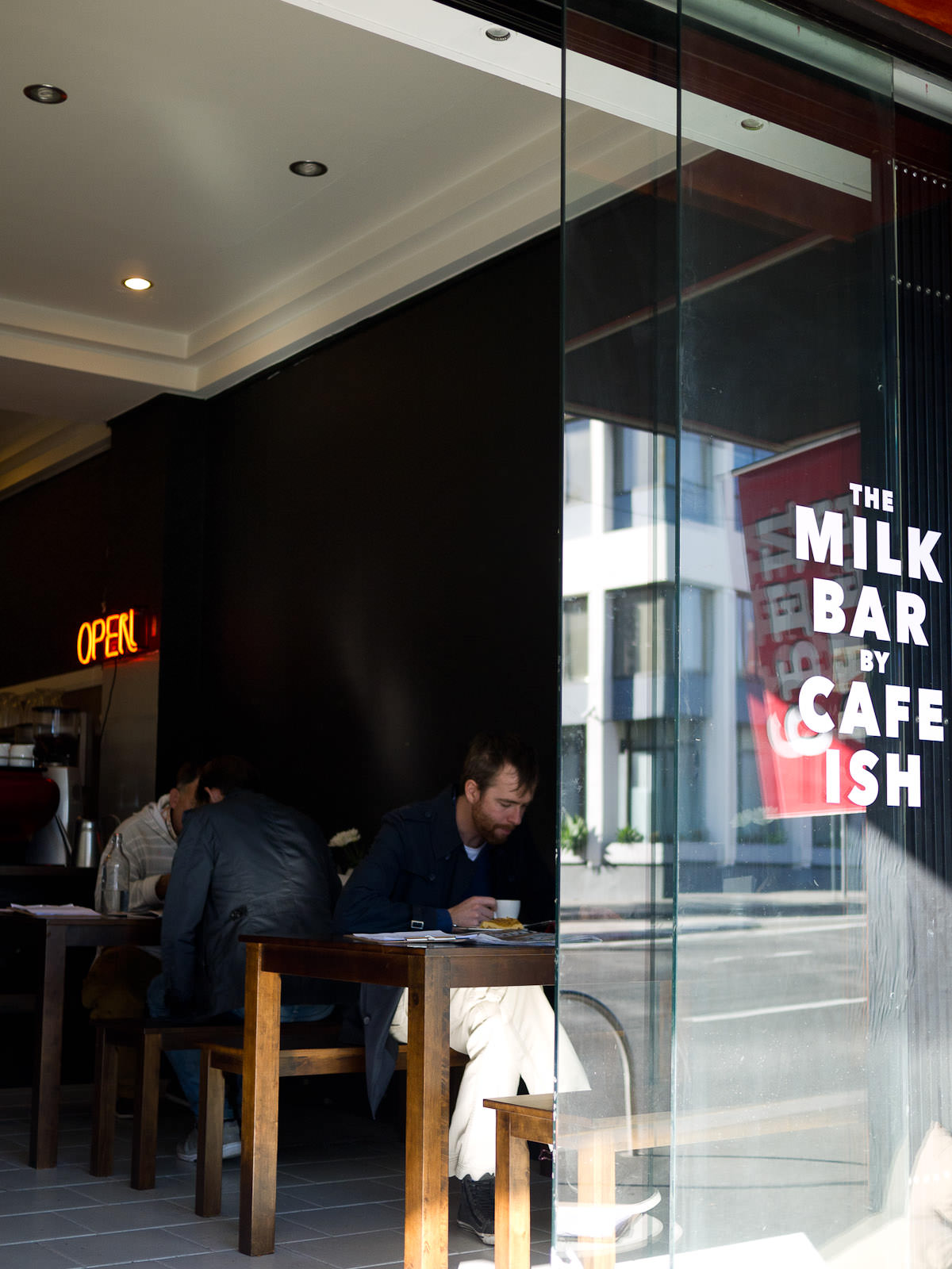The Milk Bar by Cafe Ish - entrance