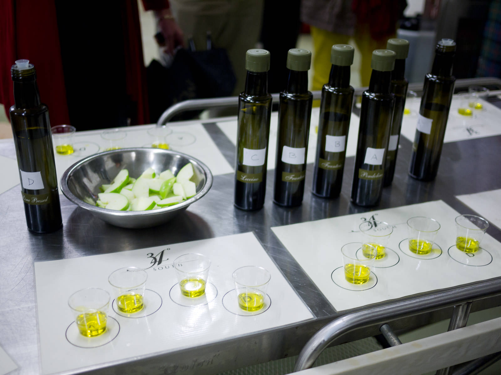 Olive oil tasting