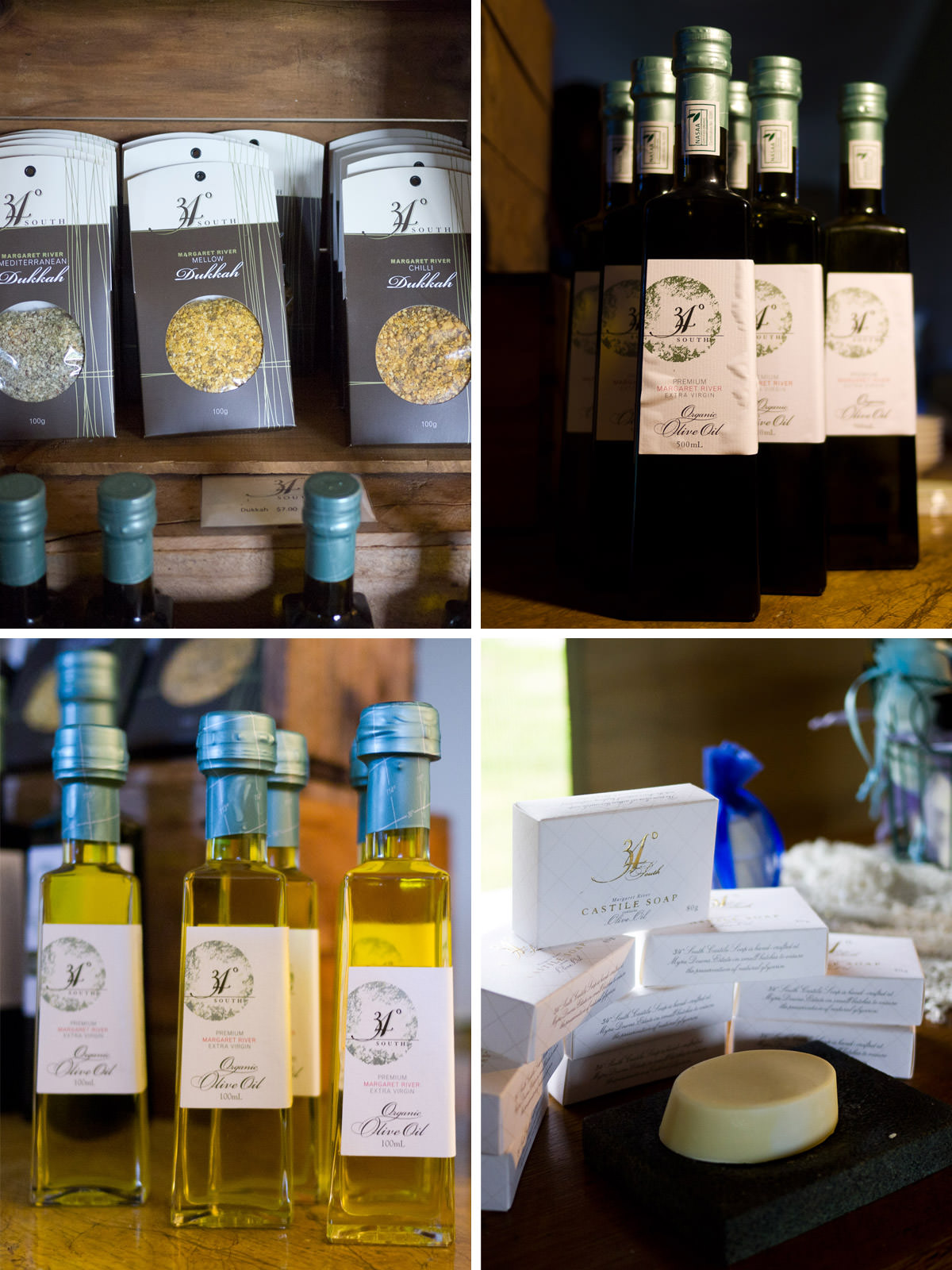 34 Degrees South olive oil products