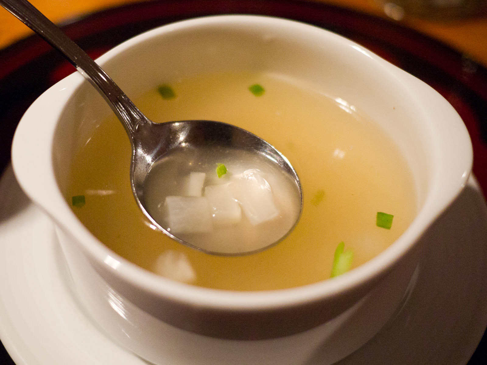 Radish soup