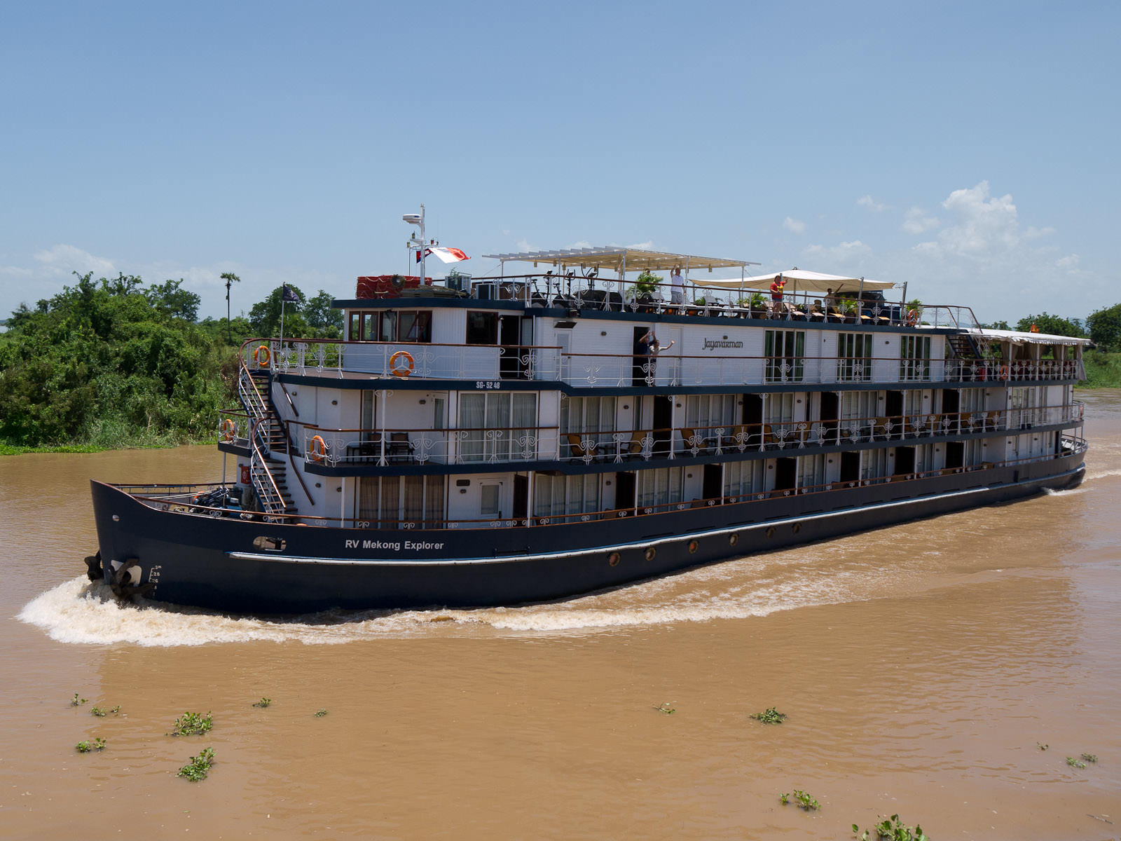 Our sister ship, the RV Mekong Explorer