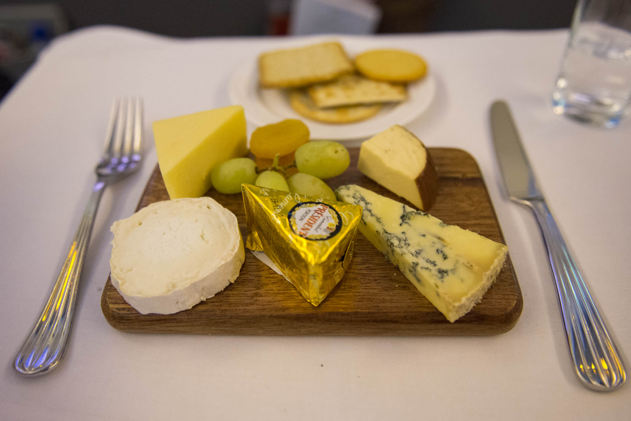 A generous cheeseboard for one