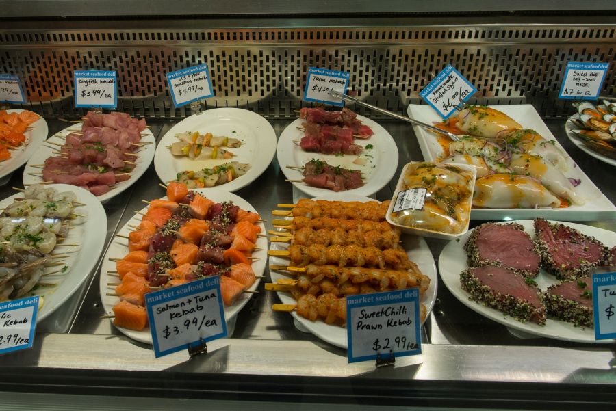 Market seafood deli