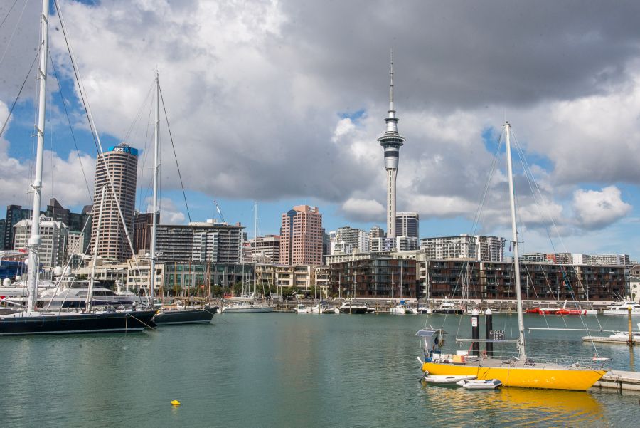 Auckland on the water