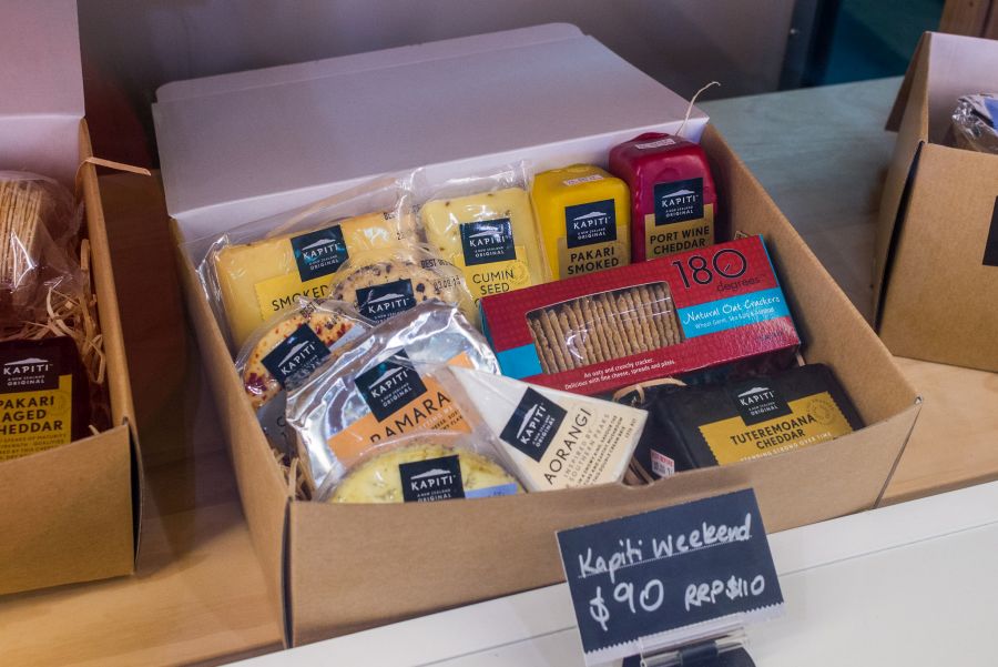 Buy a box of cheeses and have a Kapiti Weekend