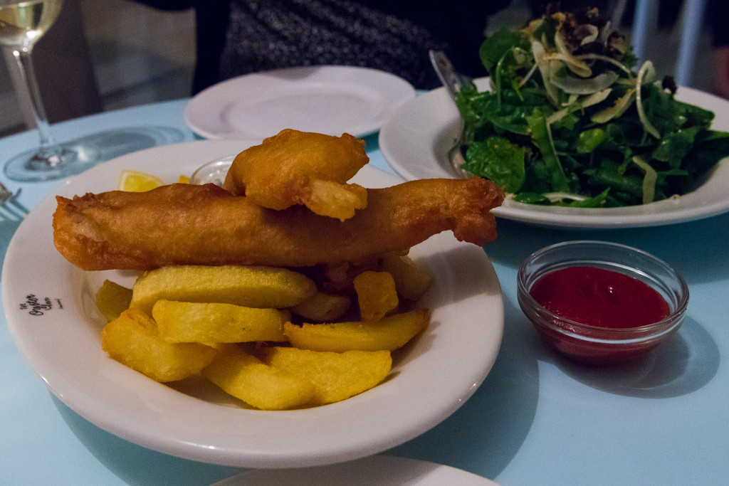 Fish Inn Chips, The Oyster Inn, Waiheke Island