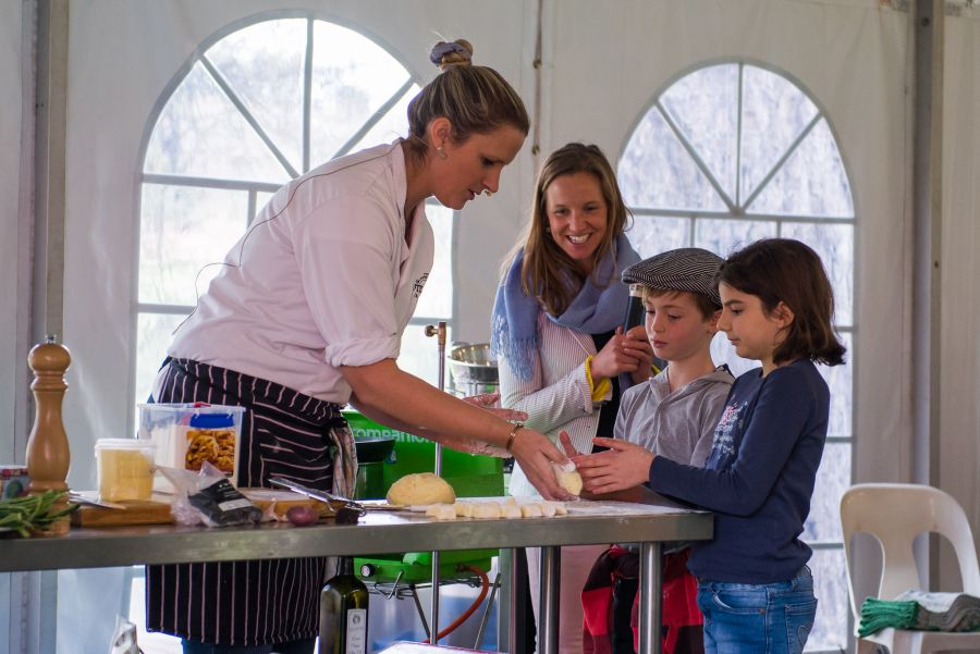 From Paddock to Plate: Chef Sophie Budd makes truffled gnocchi with the kids
