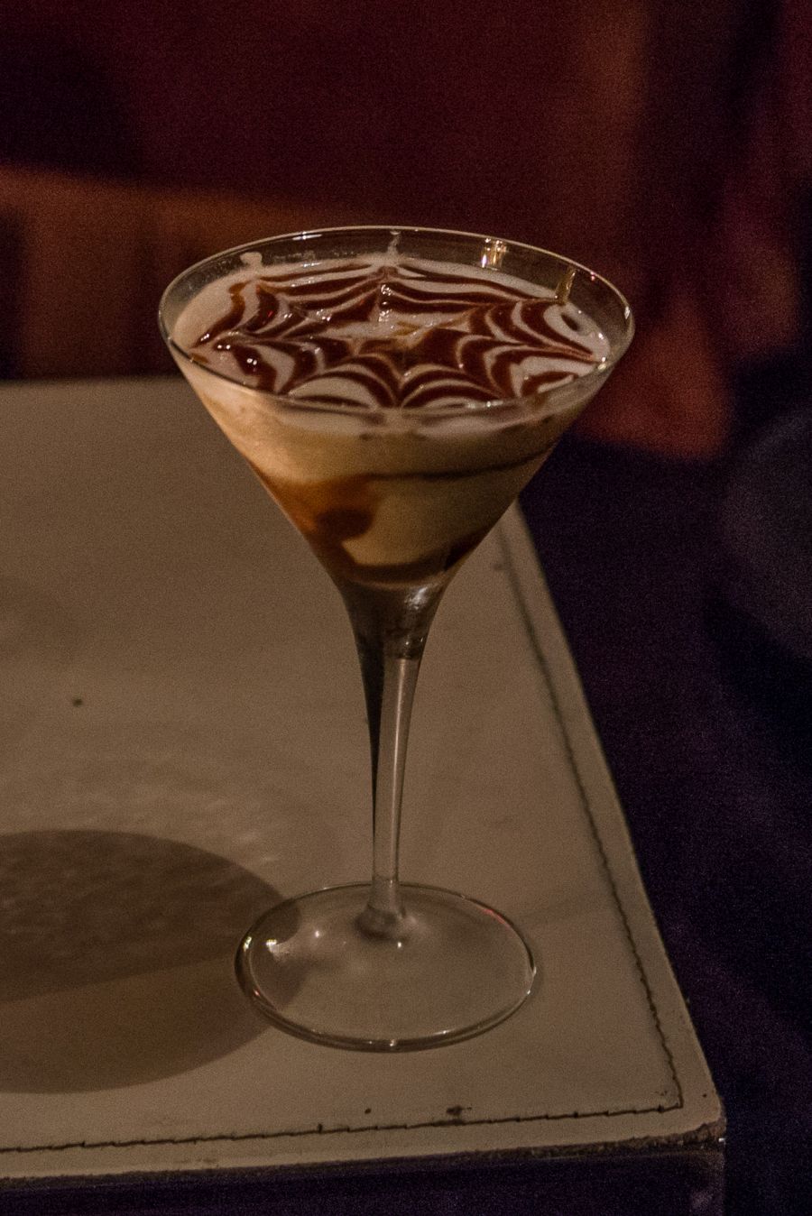 Frozen chocolate martini