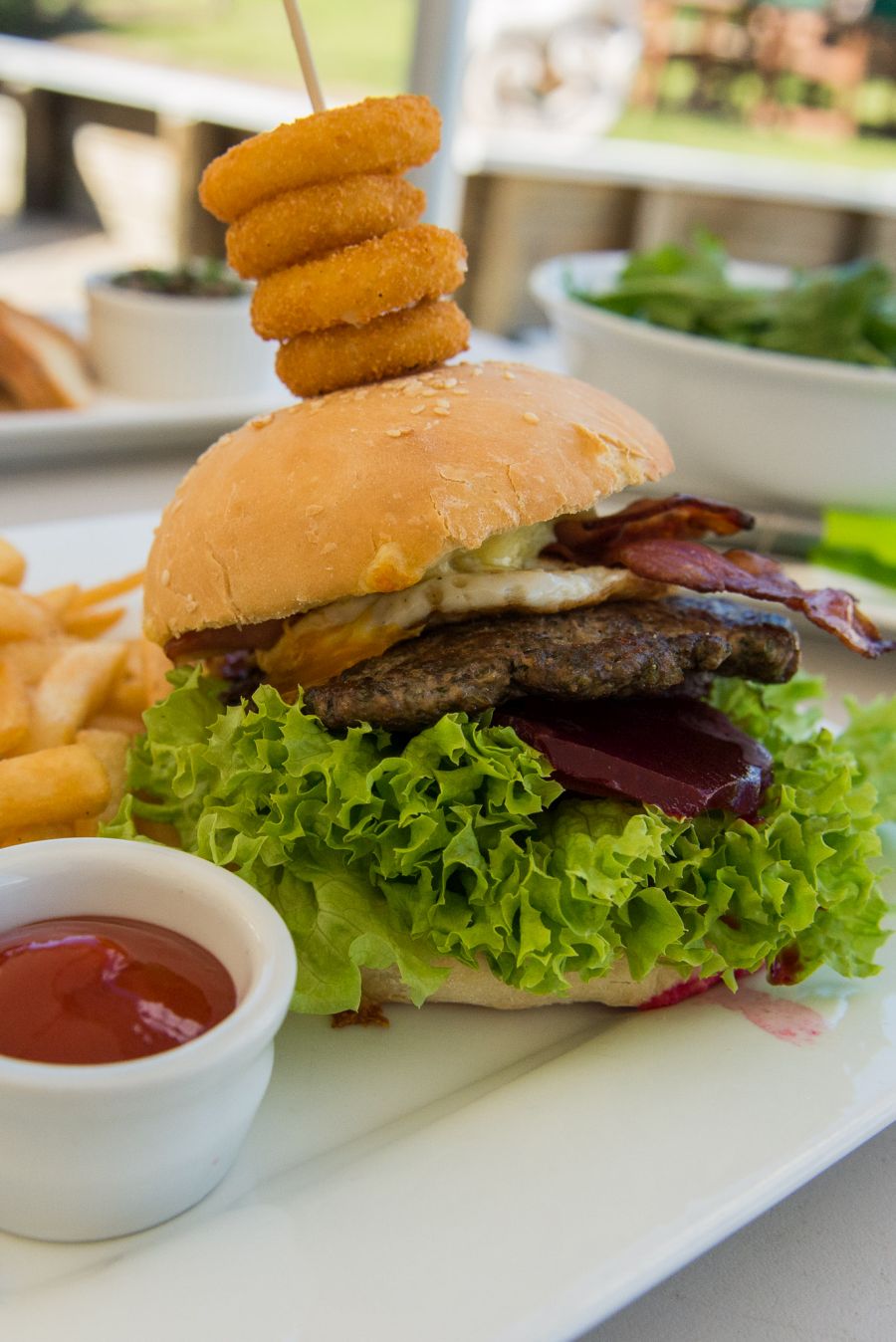 Take a Walk on the Wild Side burger (NZ$21)