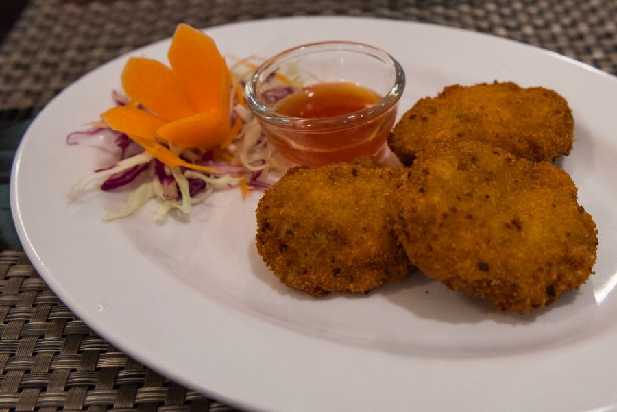 Red Crab's crab cakes (NZ$12.50)