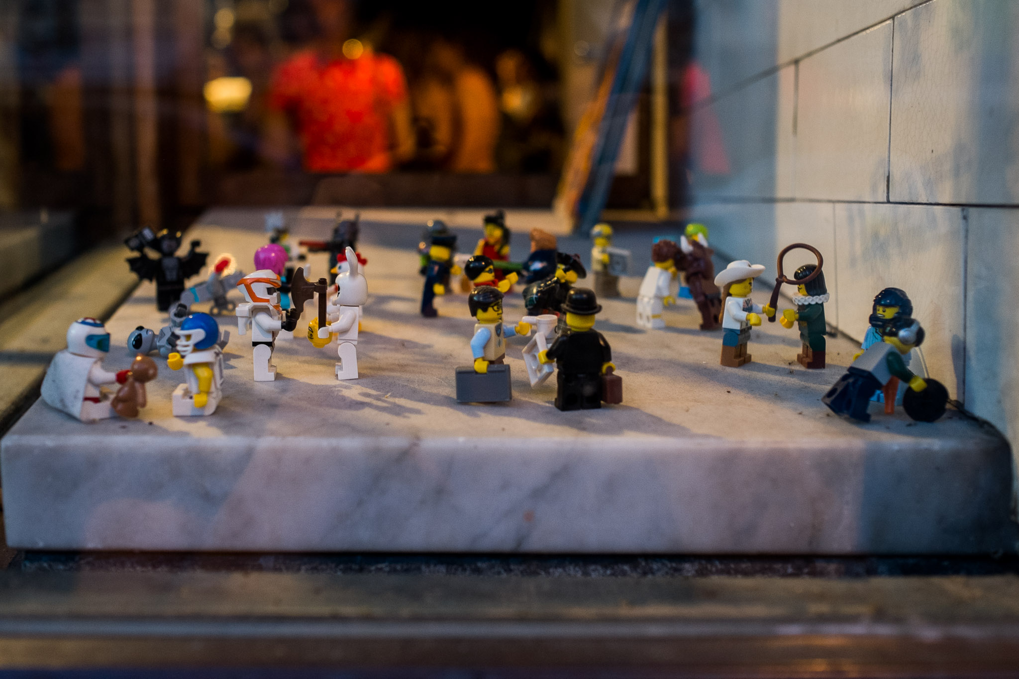 Any place with LEGO people in their front window has to be awesome!