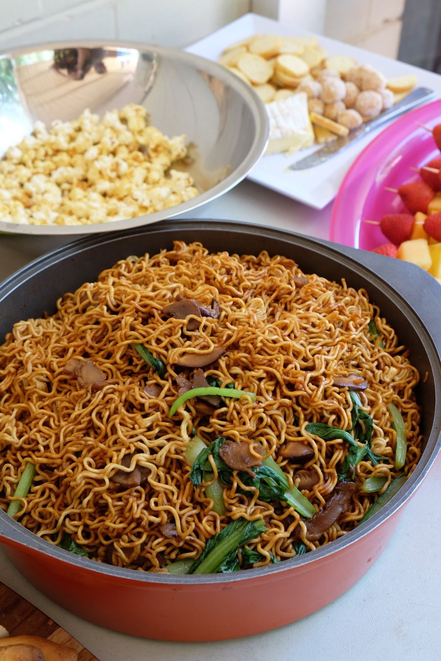 My mum's fried noodles for lunch