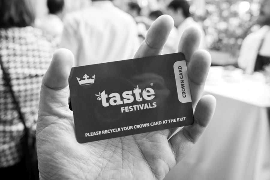 Taste Crown card