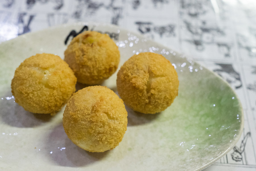 Durian balls (AU$5.50, 4 pcs)